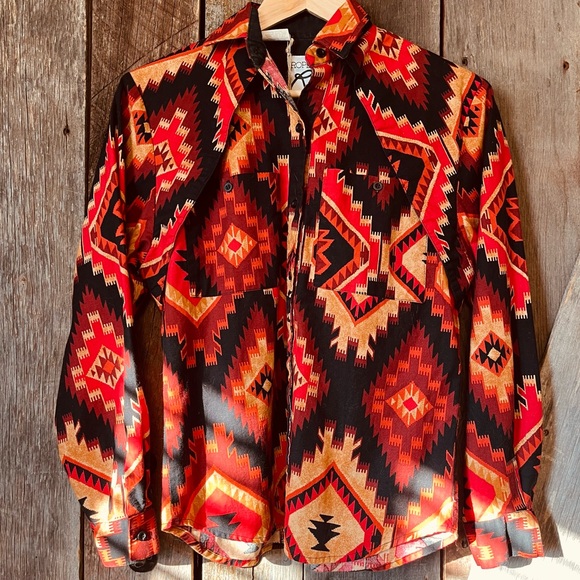 SOLD Vintage Roper Western Shirt - Picture 1 of 4